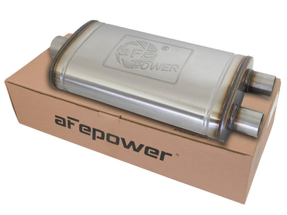 aFe MACH Force-Xp 409 Stainless Steel Pass-Through Muffler - 49M00014