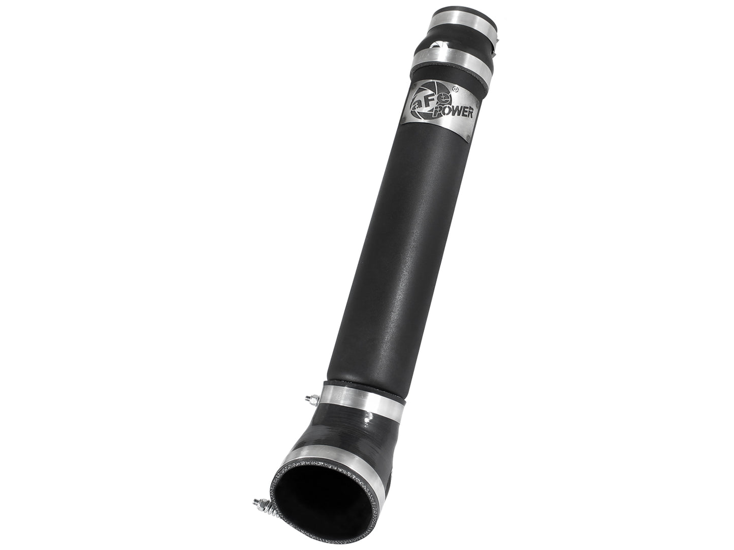 aFe BladeRunner 3-1/2 IN Aluminum Cold Charge Pipe Black - Dodge 1994-2002 5.9L