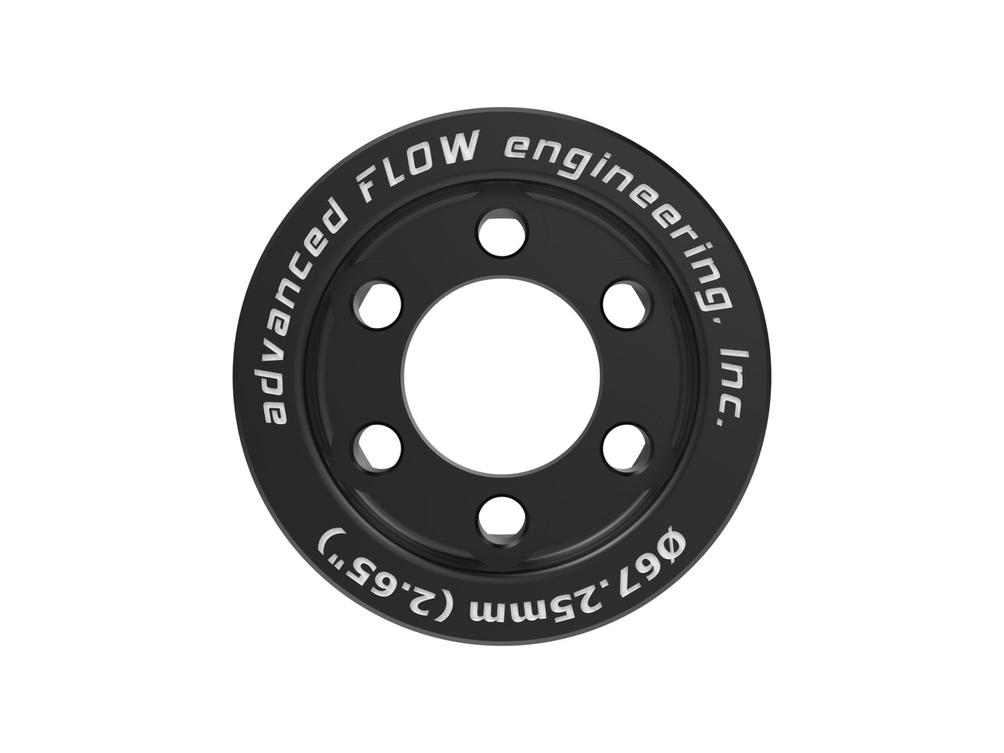 aFe Billet Aluminum Supercharger Power Pulley - 2.65 IN