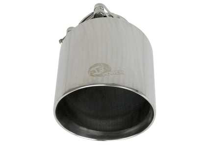 aFe MACH Force-Xp 304 Stainless Steel Clamp-on Exhaust Tip Polished - 49T25454-P071