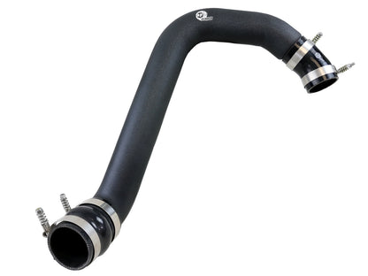 aFe BladeRunner 3 IN Aluminum Hot Charge Pipe Black - Ford 2003-2007 6.0L
