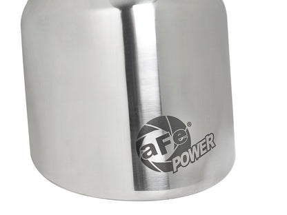 aFe MACH Force-Xp 304 Stainless Steel Clamp-on Exhaust Tip Polished - 49T25404-P06