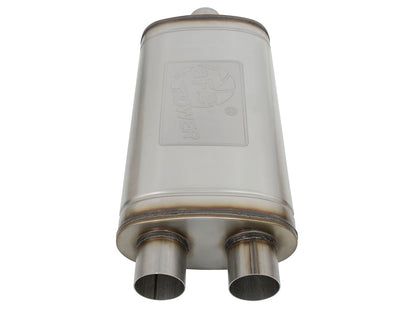 aFe MACH Force-Xp 409 Stainless Steel Pass-Through Muffler - 49M00015