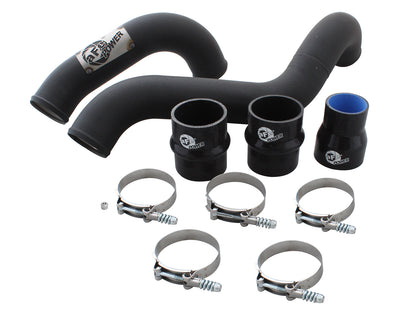 aFe BladeRunner 3 IN Aluminum Hot Charge Pipe Black - Chevy/GMC 2011-2016 6.6L