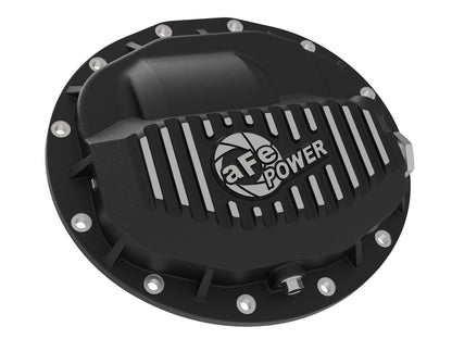 aFe Pro Series Front Differential Cover Black w/ Machined Fins - Ram 2013-2023