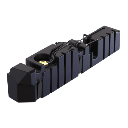 S&B 64 Gallon High-Capacity Fuel Tank for 2011-19 Chevy Silverado 2500/3500 and GMC Sierra 2500/3500 Crew Cab Long Bed 6.6L