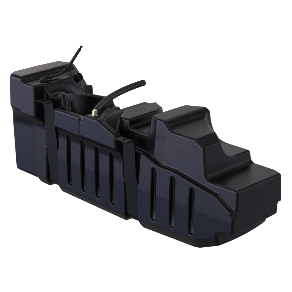S&B High-Capacity Fuel Tank for 2005-2026 Dodge Ram Cummins 6.7L, Crew and Quad Cab Short Bed