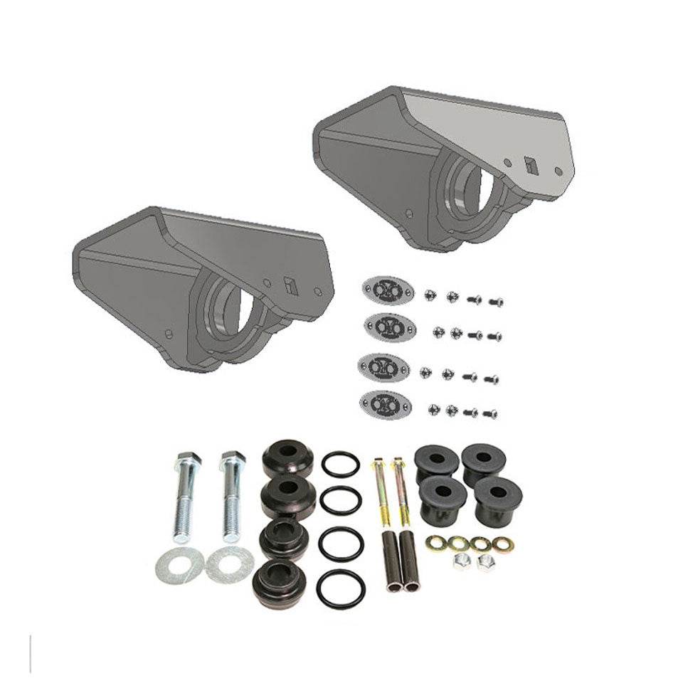 S&B Weld-On Under Frame Traction Bar Mount