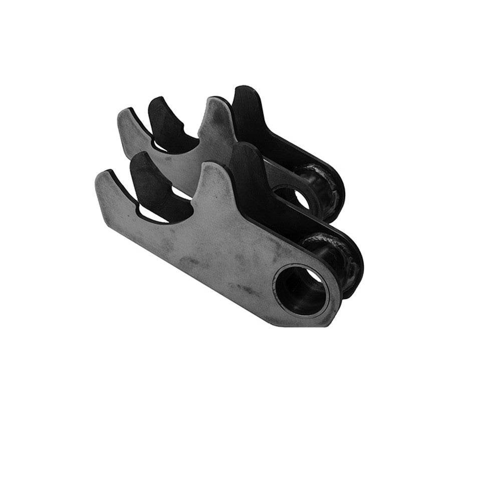S&B Weld On Under Axle Bar Mount, 3 1/2in & 4in Axle, U-Bolts Up