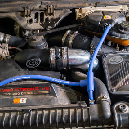 S&B Intake Elbow with Cold Side Intercooler Piping & Boots for 2005-2007 Ford Powerstroke 6.0L