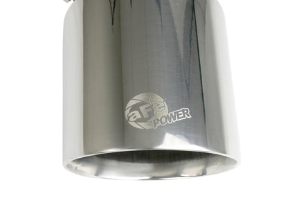 aFe MACH Force-Xp 304 Stainless Steel Clamp-on Exhaust Tip Polished - 49T25454-P071