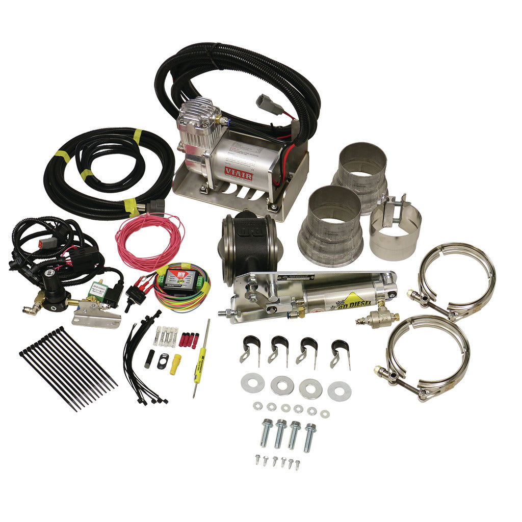 BD Diesel Exhaust Brake - Universal 3.5-Inch c/w Air Compressor