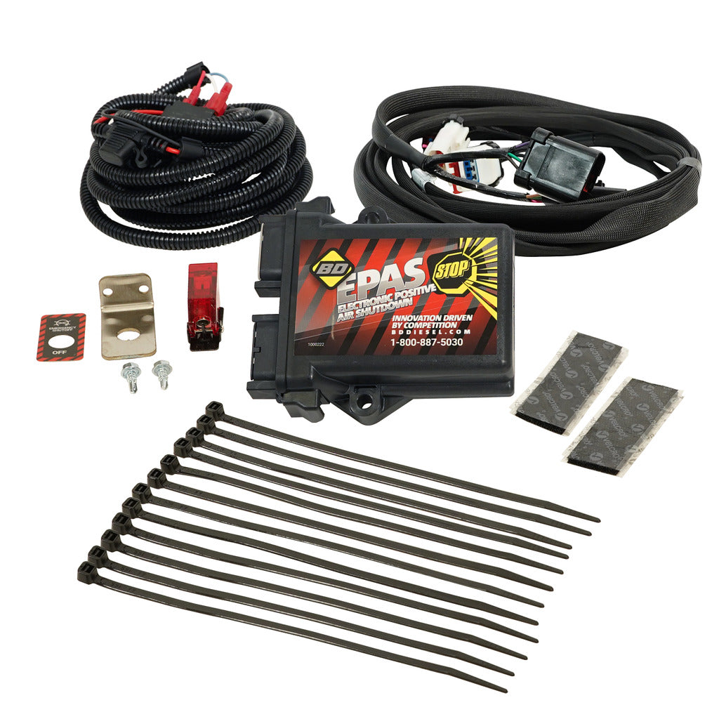 BD Diesel BD E-PAS Positive Air Shut-Off Heavy Duty ISX/X15 2014-2023