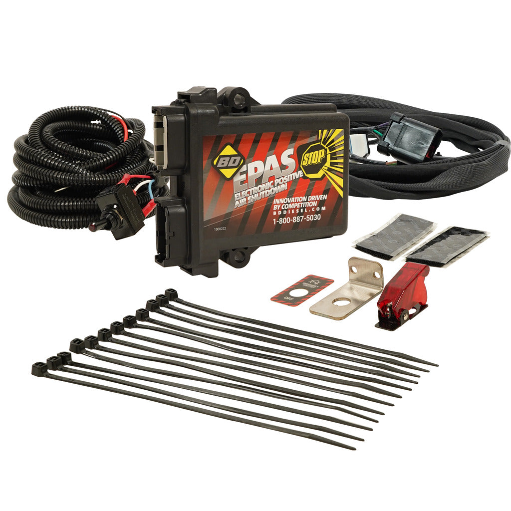 BD Diesel BD E-PAS Positive Air Shut-Off Heavy Duty ISX/X15 2014-2023