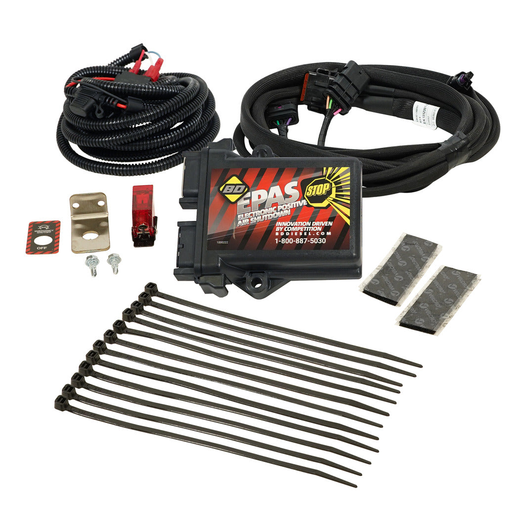 BD Diesel BD E-PAS Positive Air Shut-Off Detroit Diesel DD13/DD15/DD16 2008-2023