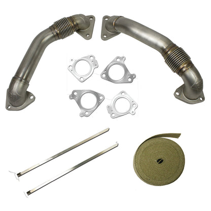 BD Diesel BD Duramax Up-Pipes Kit Chevy/GMC 2001-2004 LB7