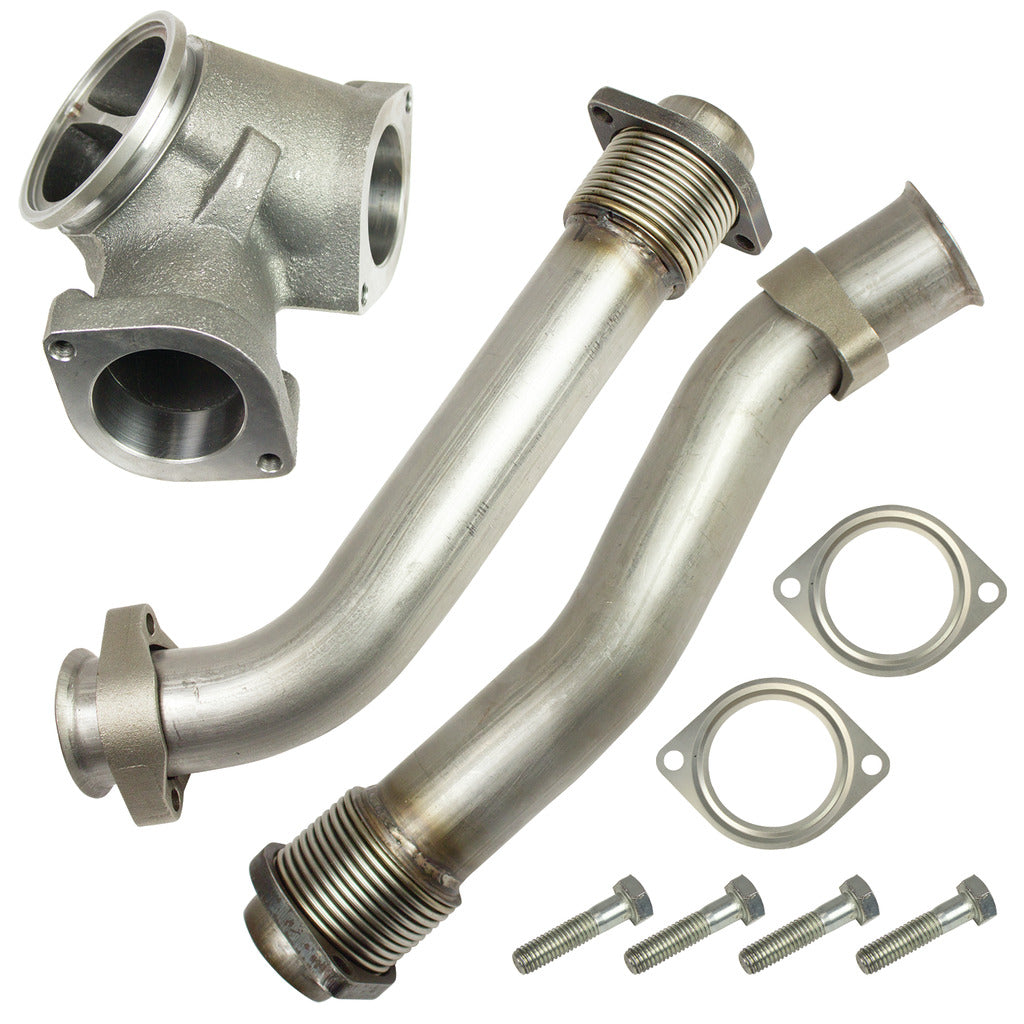 BD Diesel Up-Pipes Kit Ford 7.3L PowerStroke 1999.5-2003 F-250 / F-350 / Excursion / E-350
