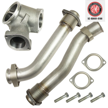 BD Diesel Up-Pipes Kit Ford 7.3L PowerStroke 1999.5-2003 F-250 / F-350 / Excursion / E-350