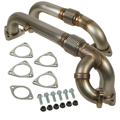BD Diesel Up-Pipes Kit w/EGR Connector - Ford 2008-2010 6.4L F-250/F-350/F-450/F-550