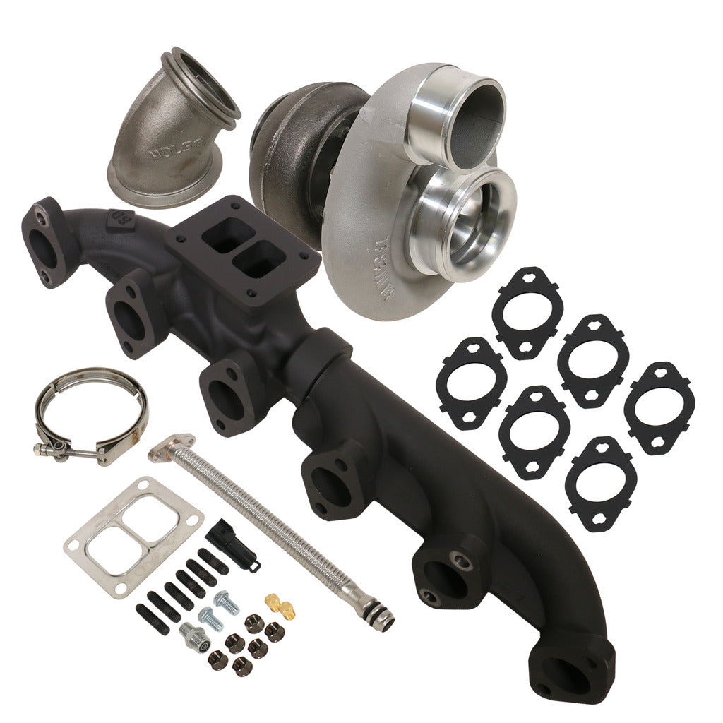 BD Diesel BD Iron Horn 5.9L Cummins Turbo Kit S364SXE/76 0.91AR Dodge 2003-2007