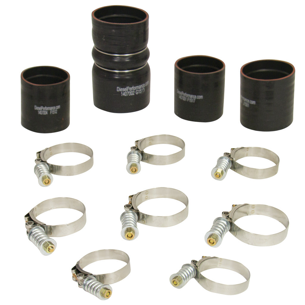 BD Diesel BD 6.4L Powerstroke Intercooler Hose & Clamp Kit Ford 2008-2010