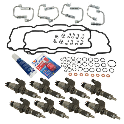 BD Diesel Injectors + Install Kit Chevy/GM 6.6L Duramax 2001-2004