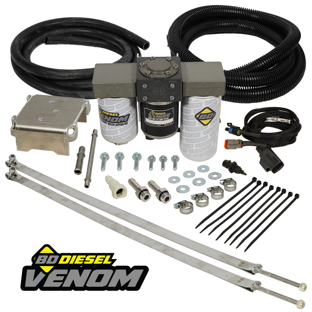 BD Diesel BD Venom Power Stroke Fuel Lift Pump c/w Filter & Separator Ford 6.4L 2008-2010