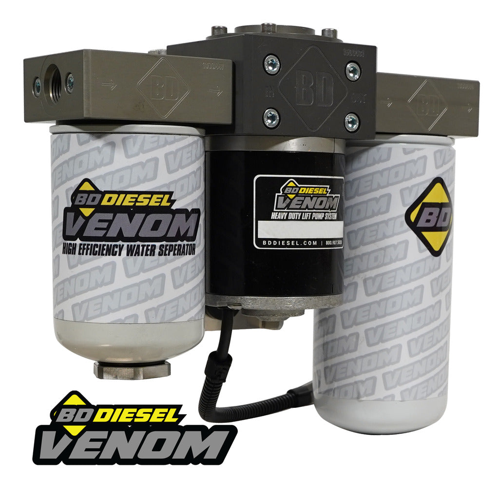 BD Diesel BD Venom Power Stroke Fuel Lift Pump c/w Filter & Separator Ford 6.4L 2008-2010