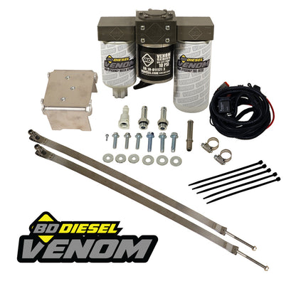 BD Diesel BD Venom Duramax Fuel Lift Pump c/w Filter & Separator - Chevy 2001-2010 6.6L