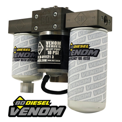 BD Diesel BD Venom Duramax Fuel Lift Pump c/w Filter & Separator - Chevy 2011-2016 6.6L