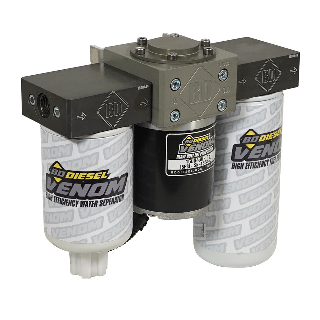 BD Diesel BD Venom Cummins Fuel Lift Pump c/w Filter & Separator - Dodge 5.9L 1998.5-2002
