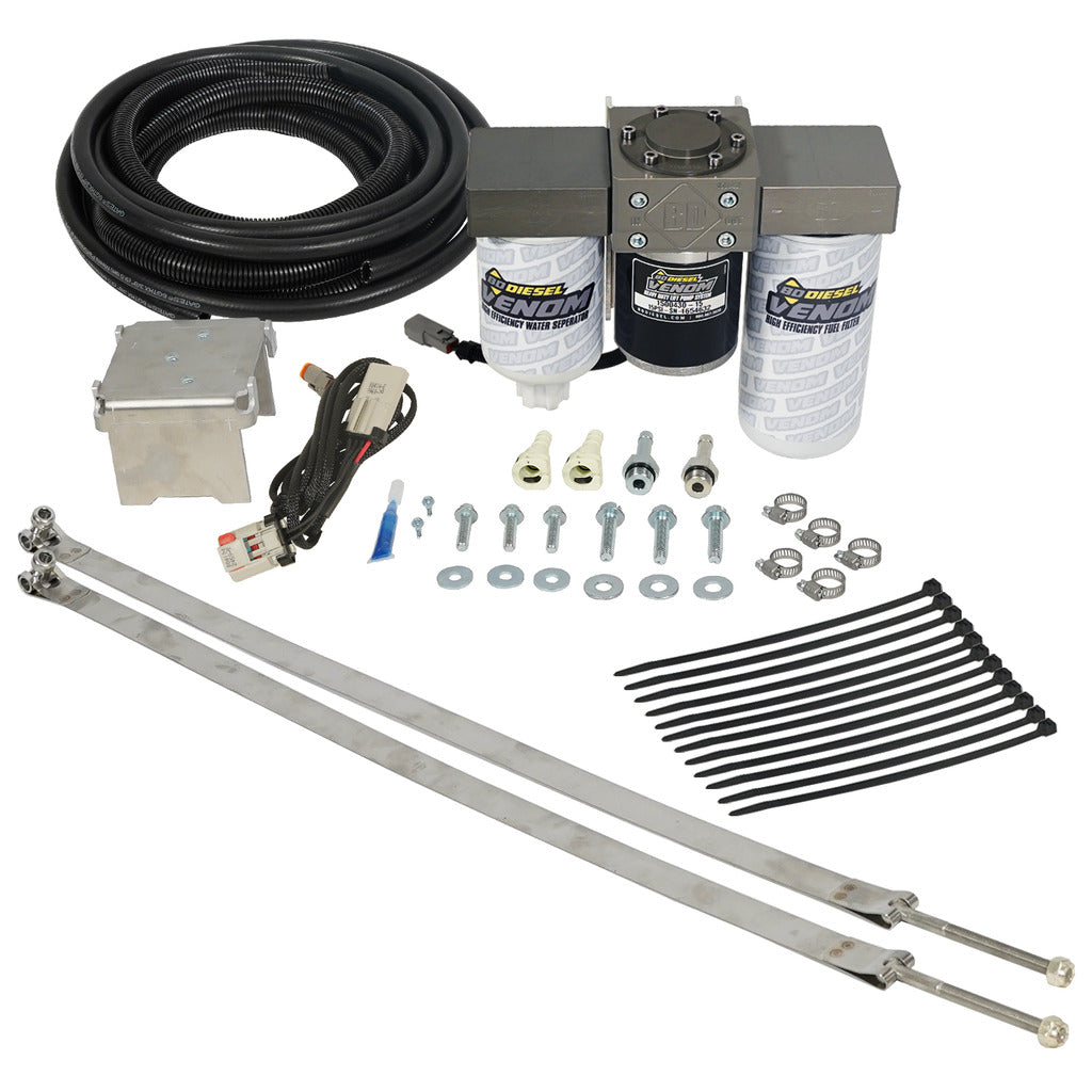 BD Diesel BD Venom Cummins Fuel Lift Pump c/w Filter & Separator Dodge 5.9L/6.7L 2005-2012
