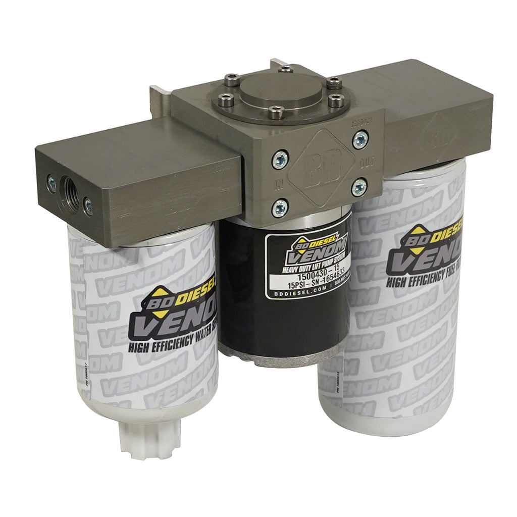 BD Diesel BD Venom Cummins Fuel Lift Pump c/w Filter & Separator - Dodge 5.9L 2003-2004.5