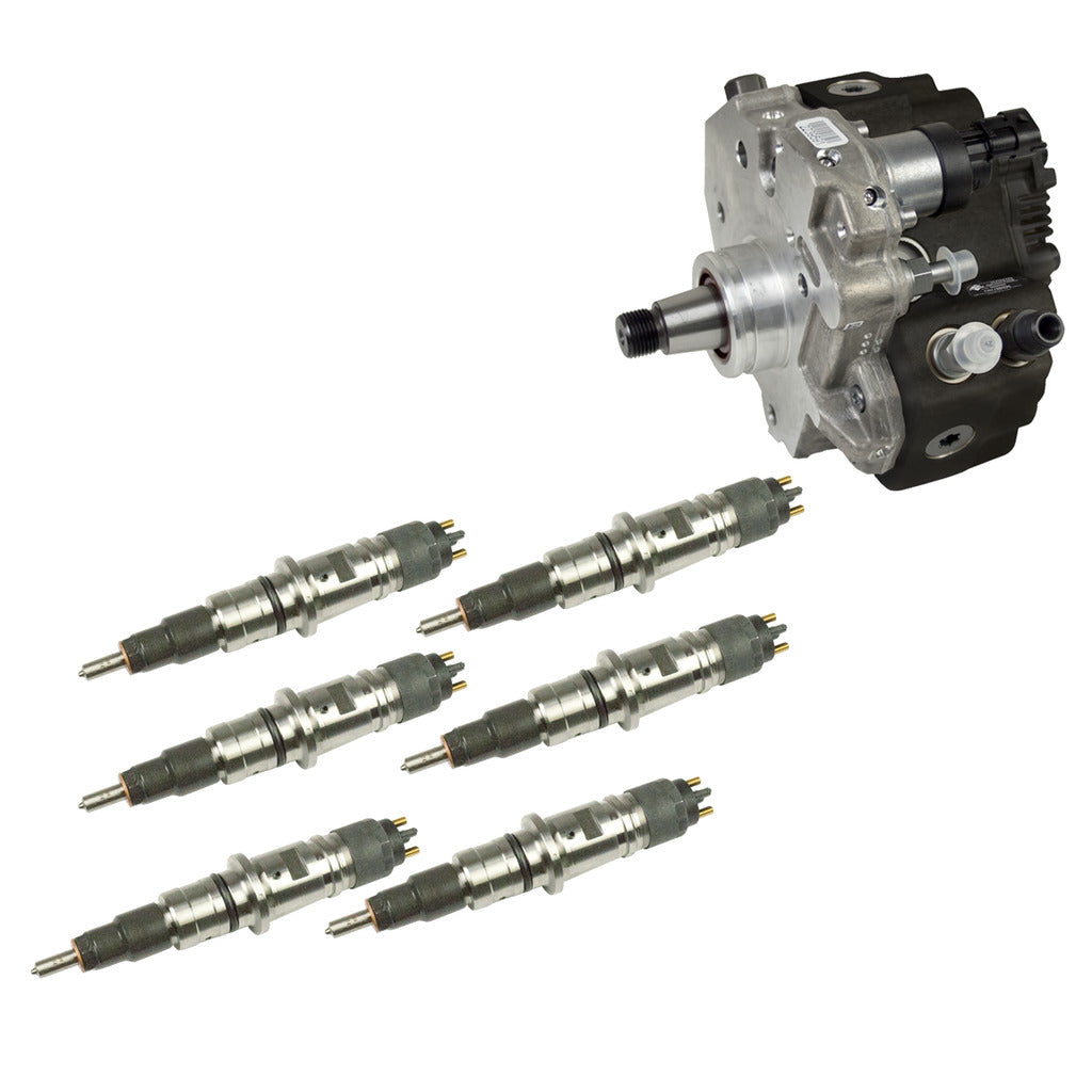 BD Diesel BD 6.7L Cummins Stage 2 Performance CR Pump & Injectors Package Dodge 2007.5-18