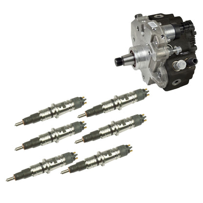 BD Diesel BD 6.7L Cummins Stage 2 Performance CR Pump & Injectors Package Dodge 2007.5-18