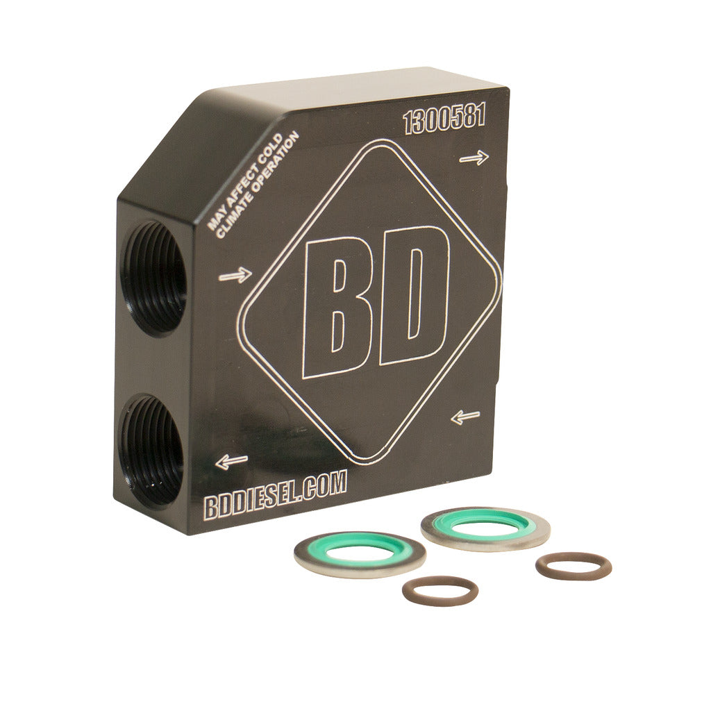 BD Diesel BD 68RFE/Aisin AS69RC Cooler Bypass Delete - Dodge/RAM 2019-2022 6.7L