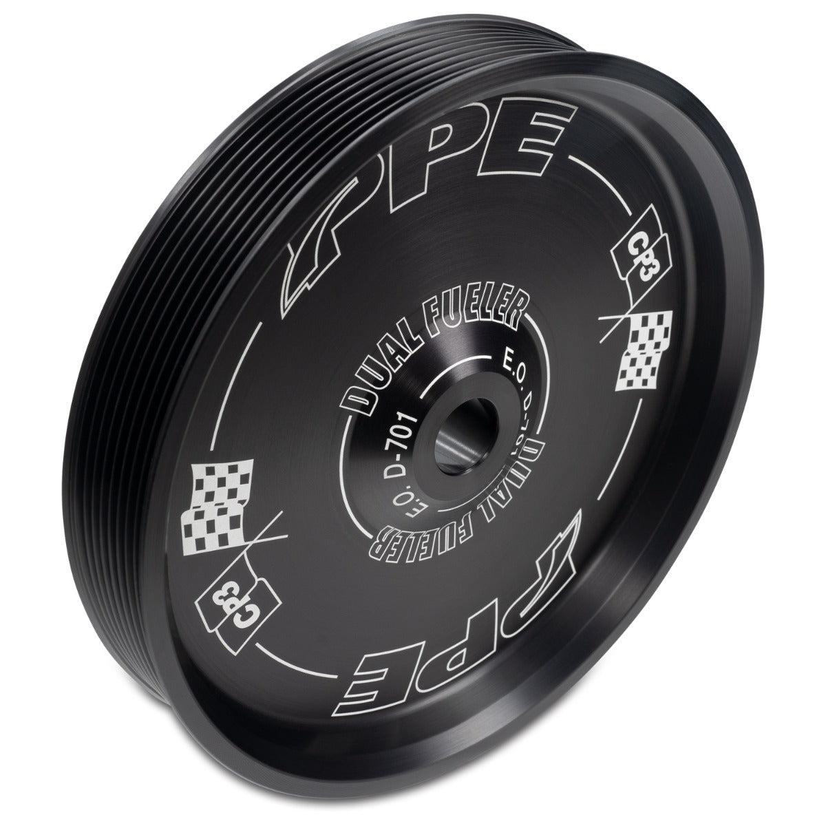 PPE GM Dual Fueler Pulley Solid Face