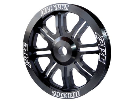 PPE Dual Fueler Pulley Wheel 816 GM Aluminum Black