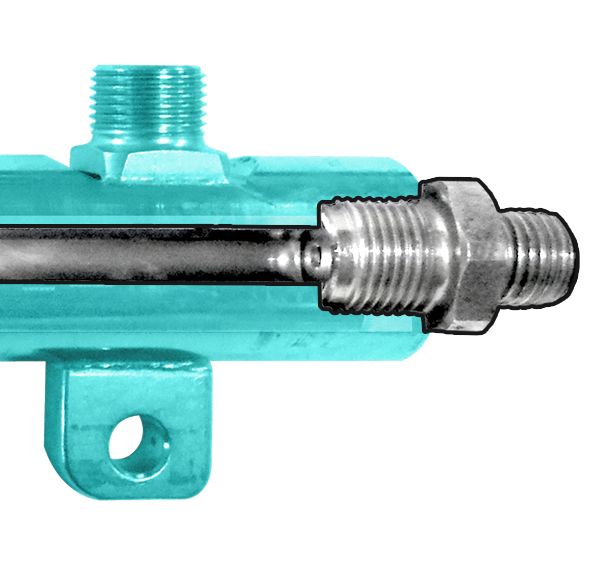 PPE 2004.5-2010 GM 6.6L Duramax Ported Fuel Rail Fitting