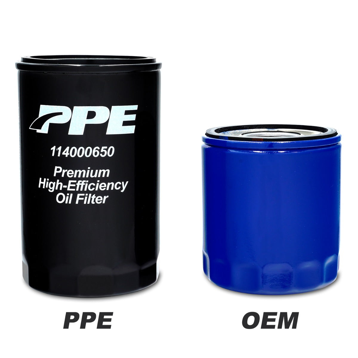 PPE Premium High-Efficiency Oil Filter 2019-2021+ GM Silverado 1500 3.0L (AC Delco PF66)