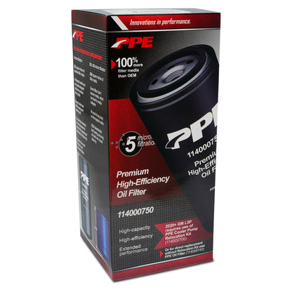 PPE 2020-2024 GM 6.6L Duramax Premium High-Efficiency Engine Oil Filter