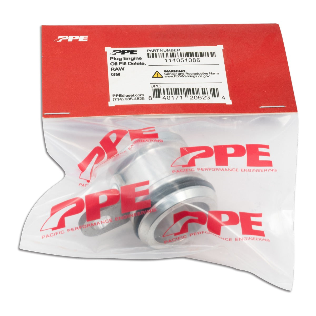 PPE Engine Oil Fill Delete Plug