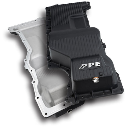 PPE Deep Engine Oil Pan 2020+ GM 1500 3.0L Diesel - Black