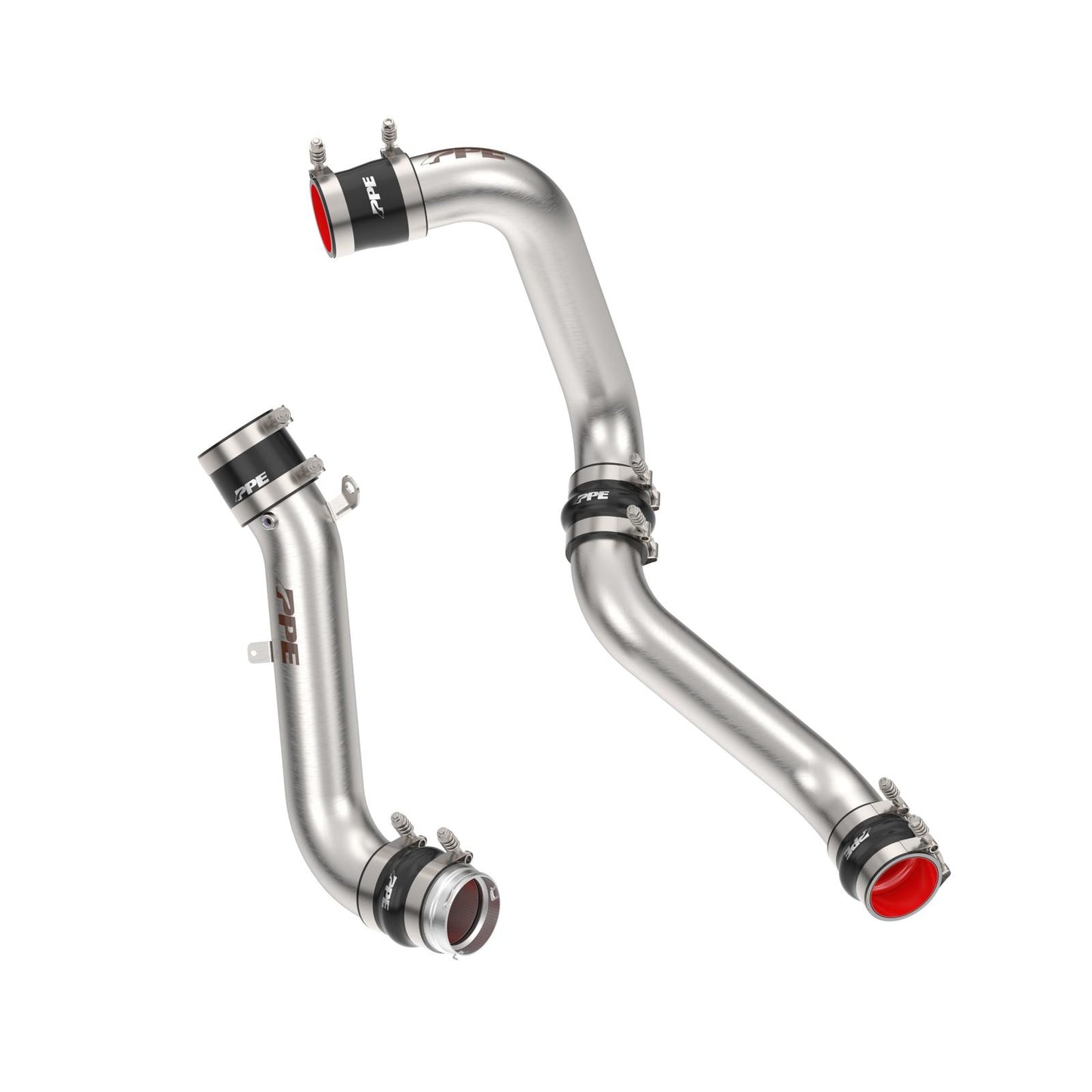 PPE Charge Air Pipe Kit - GM 6.6L Duramax L5P 2017-2019 - Brushed