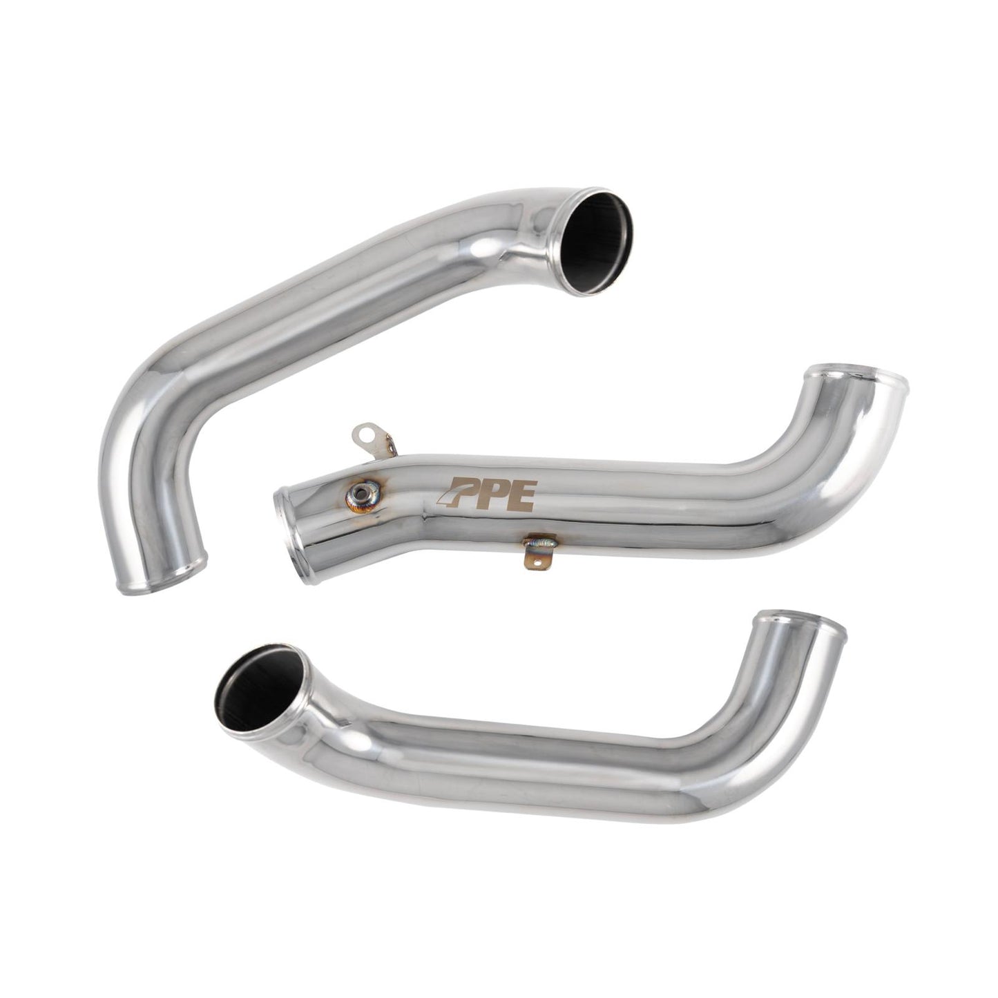 PPE Charge Air Pipe Kit - GM 6.6L Duramax L5P 2017-2019 - Polished