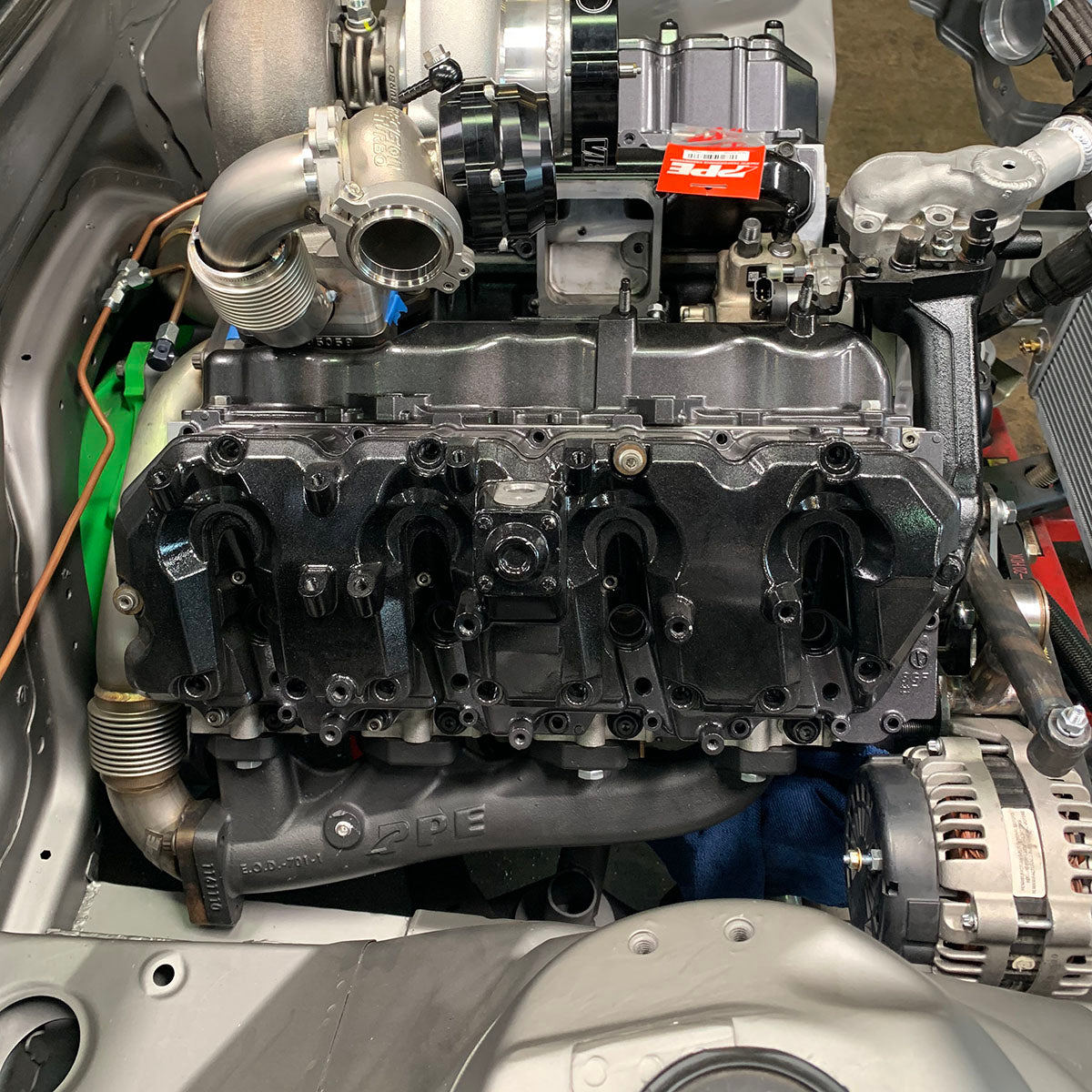 PPE Ceramic Coating Process Silver Color