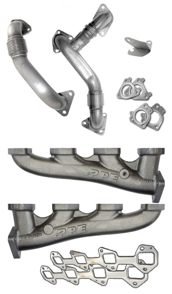 PPE Manifolds And Up-Pipes GM 07.5-10 Y-Pipe LMM