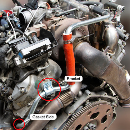 PPE LMM Coolant Tube OEM Cut And Weld 2007.5-2010 GM 6.6L Duramax