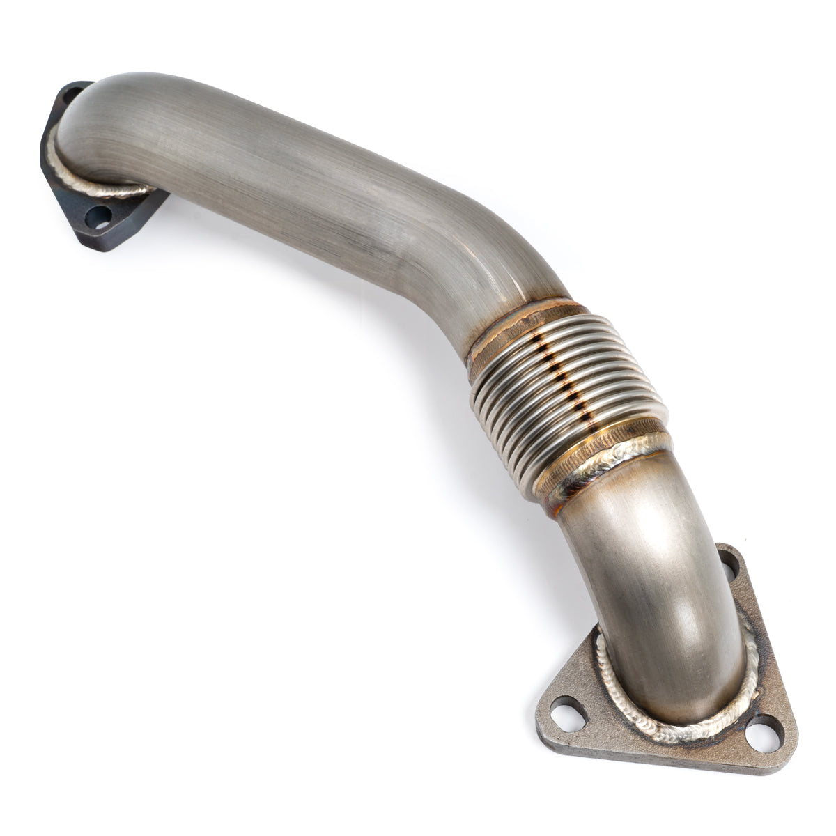 PPE Right Up-Pipe Compound Turbo Round-Pipe