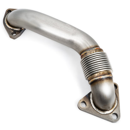 PPE GM 6.6L Duramax Replacement Up-Pipe (Passenger Side) for OEM Exhaust Manifold 2001-2004 Fed